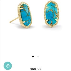 Kendra Scott Turquoise Studs